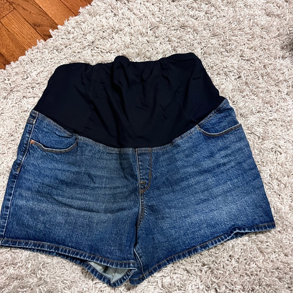 Maternity Jean shorts